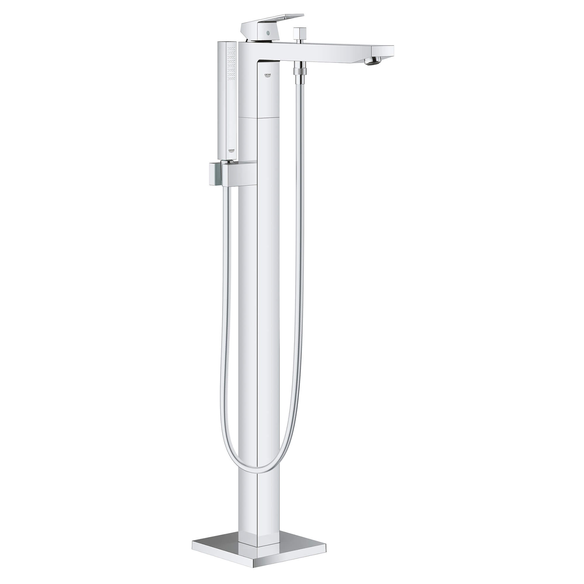 Floor Mounted Tub Filler With 25 GPM Hand Shower GROHE CHROME